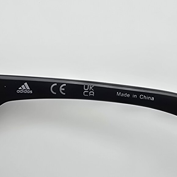 *SOLD* Adidas SP0006 01A Shiny Black Frame Smoke Grey Lens Sport Sunglasses - Picture 8 of 12